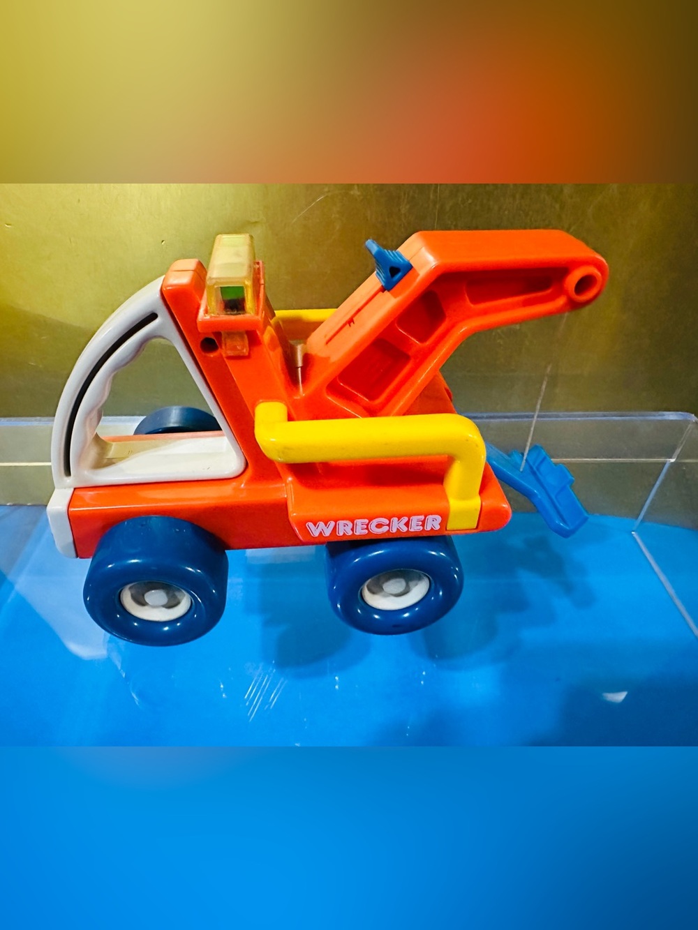 Buddy L Vintage 1987 My First Buddy’s Wrecker Truck Preschool 8”